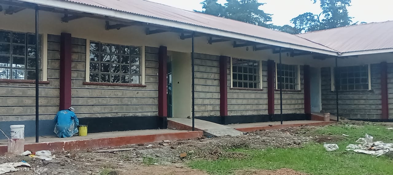 Four-classroom construction project at Kilgoris Comprehensive School