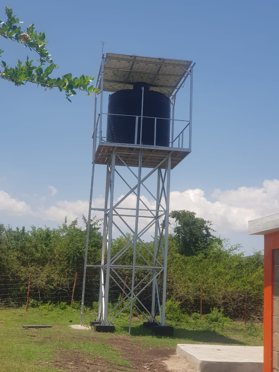 Borehole project infrastructure in Migori